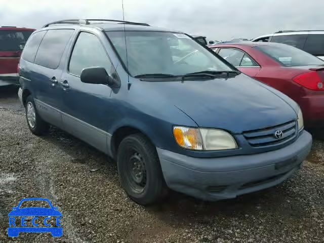 2001 TOYOTA SIENNA 4T3ZF13C91U395424 image 0