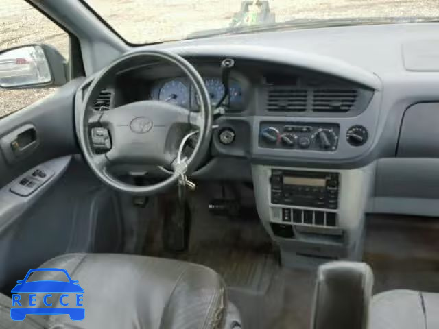 2001 TOYOTA SIENNA 4T3ZF13C91U395424 image 8