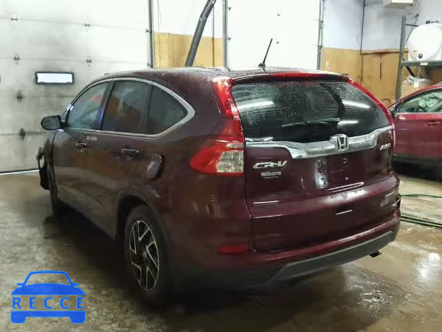 2016 HONDA CR-V SE 5J6RM4H44GL048906 image 2