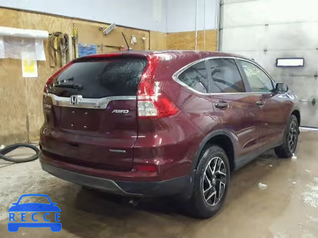 2016 HONDA CR-V SE 5J6RM4H44GL048906 image 3