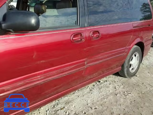 1999 OLDSMOBILE SILHOUETTE 1GHDX03EXXD259919 image 9