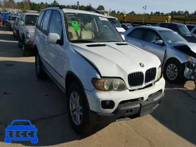 2006 BMW X5 3.0I 5UXFA13596LY31622 зображення 0