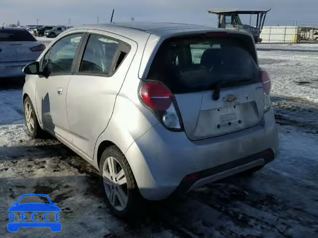 2015 CHEVROLET SPARK 1LT KL8CD6S9XFC795994 зображення 2