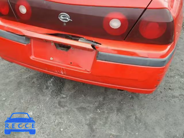 2000 CHEVROLET IMPALA LS 2G1WH55K5Y9355007 image 9