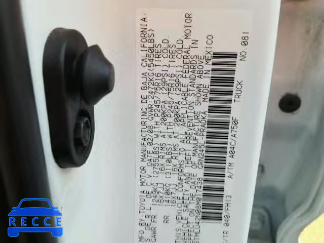 2008 TOYOTA TACOMA DOU 3TMLU42N08M017438 image 9
