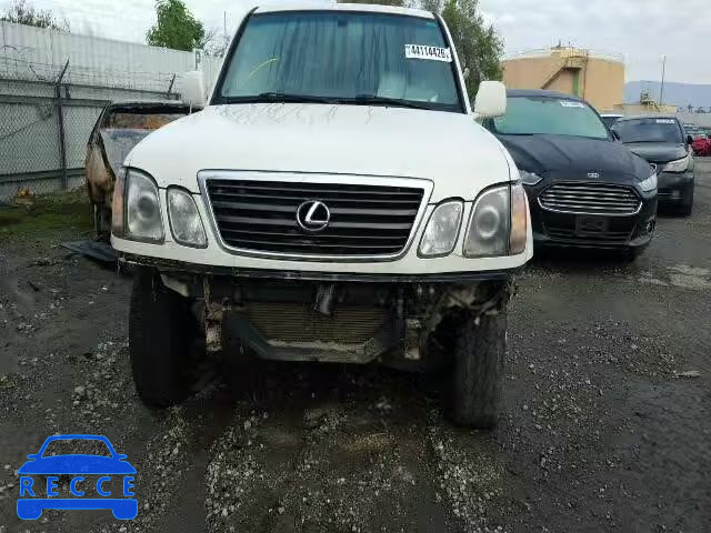 1999 LEXUS LX 470 JT6HT00W2X0026082 image 9