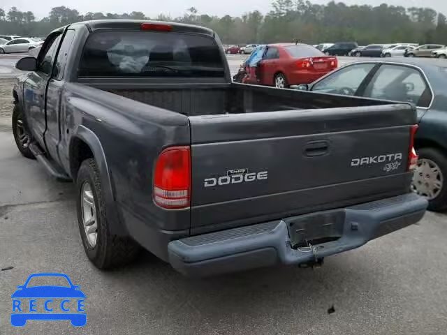 2004 DODGE DAKOTA SXT 1D7GL12KX4S505585 image 2