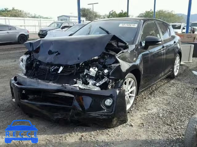 2012 LEXUS CT200H JTHKD5BH6C2121846 зображення 1