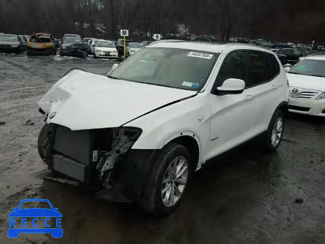 2014 BMW X3 XDRIVE2 5UXWX9C5XE0D37074 зображення 1