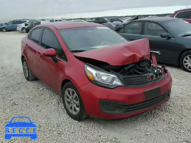 2015 KIA RIO LX KNADM4A35F6470355 image 0