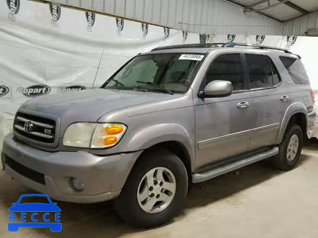 2001 TOYOTA SEQUOIA LI 5TDZT38A61S008213 зображення 1