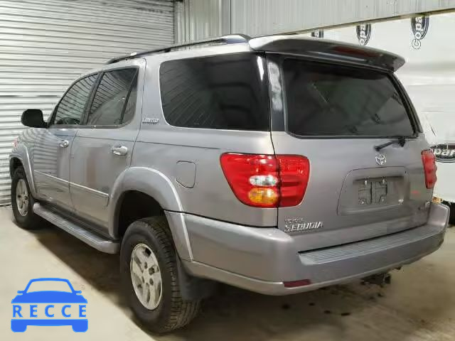 2001 TOYOTA SEQUOIA LI 5TDZT38A61S008213 зображення 2