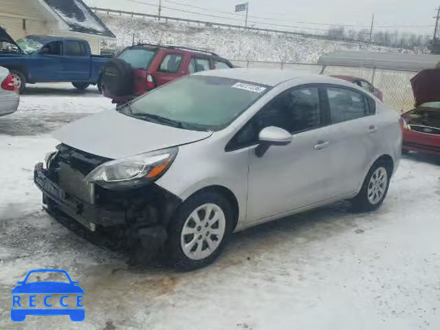 2015 KIA RIO LX KNADM4A39F6502966 image 1