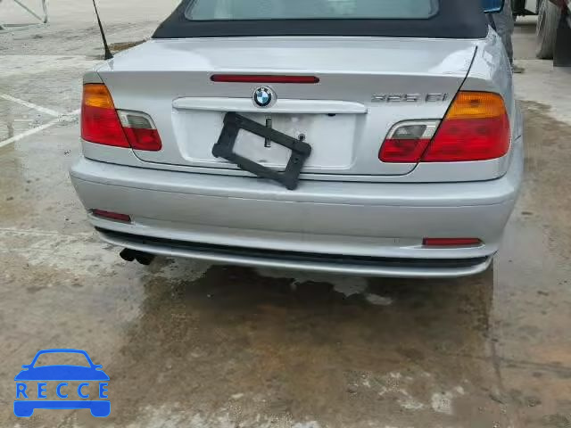 2002 BMW 325CI WBABS33422PG87592 зображення 9