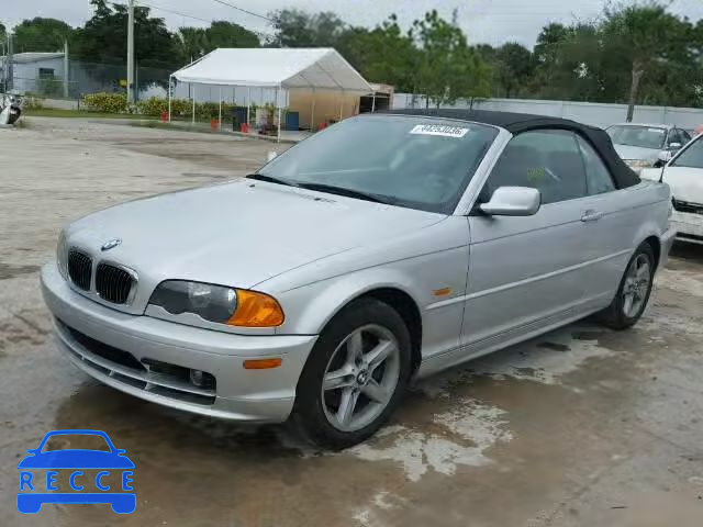 2002 BMW 325CI WBABS33422PG87592 image 1