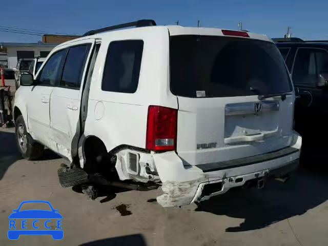 2009 HONDA PILOT EXL 5FNYF38559B027356 image 2
