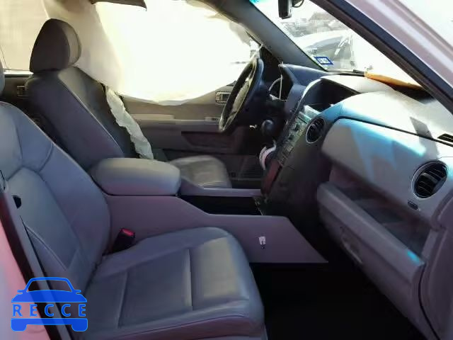 2009 HONDA PILOT EXL 5FNYF38559B027356 image 4