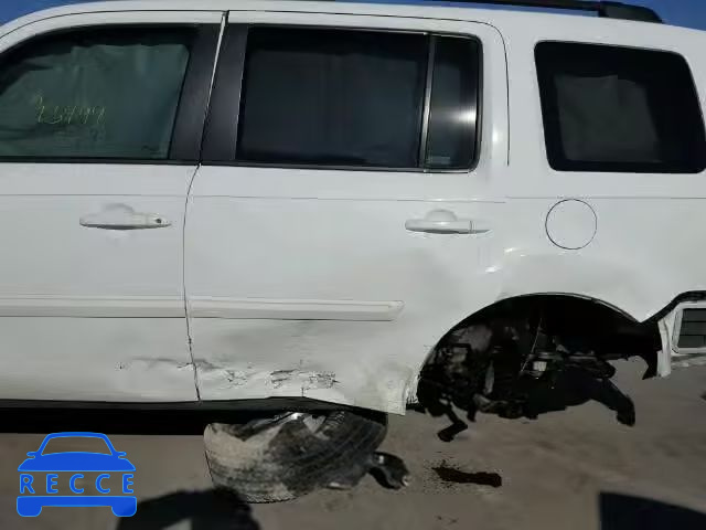 2009 HONDA PILOT EXL 5FNYF38559B027356 image 8