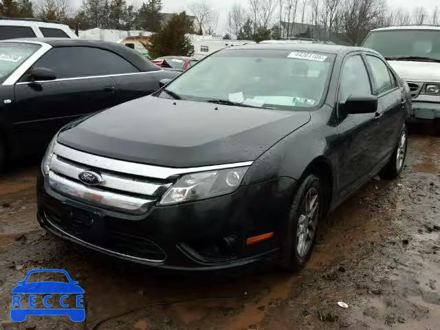 2012 FORD FUSION S 3FAHP0GA4CR323071 зображення 1