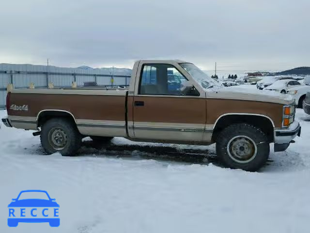 1990 CHEVROLET K2500 1GCFK24K5LE195404 image 9