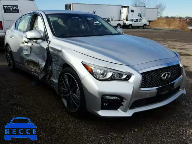 2014 INFINITI Q50 HYBRID JN1AV7AR4EM700277 image 0