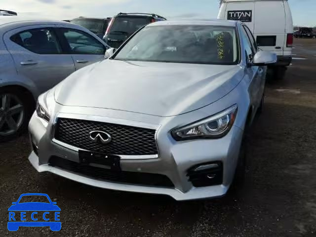 2014 INFINITI Q50 HYBRID JN1AV7AR4EM700277 image 1