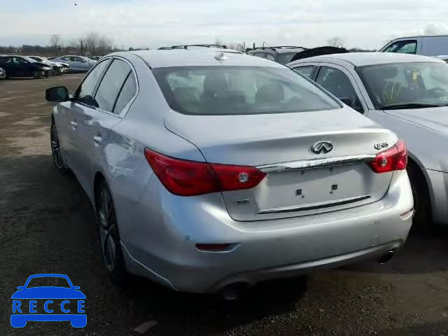 2014 INFINITI Q50 HYBRID JN1AV7AR4EM700277 image 2