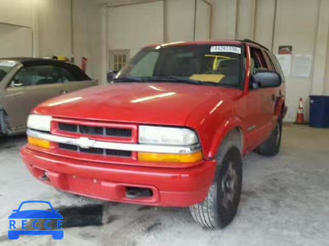 2003 CHEVROLET BLAZER 1GNDT13X63K155997 зображення 1