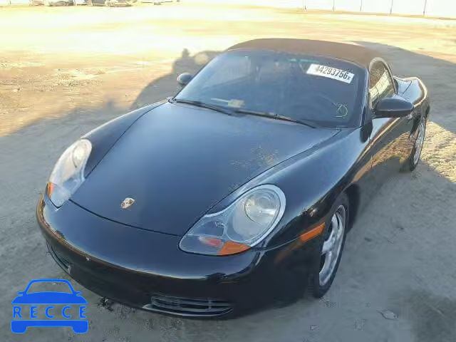 2002 PORSCHE BOXSTER WP0CA29822U624103 зображення 1