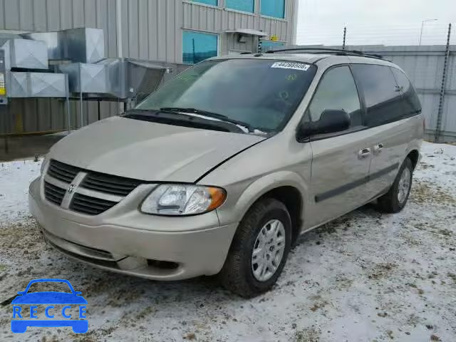 2007 DODGE CARAVAN SE 1D4GP25R97B225855 Bild 1