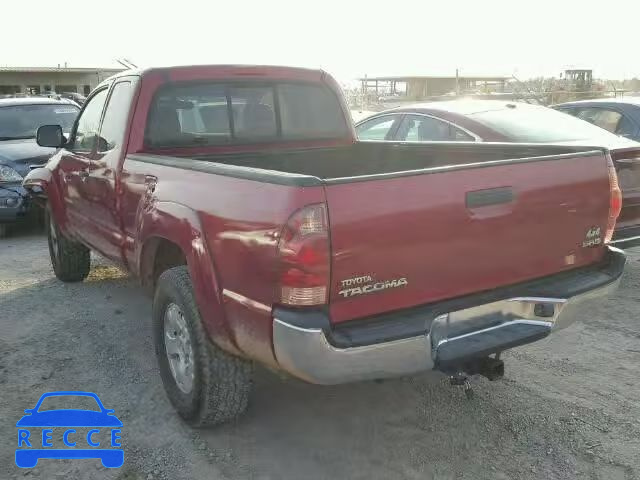 2005 TOYOTA TACOMA ACCESS CAB 5TEUX42N15Z042777 image 2