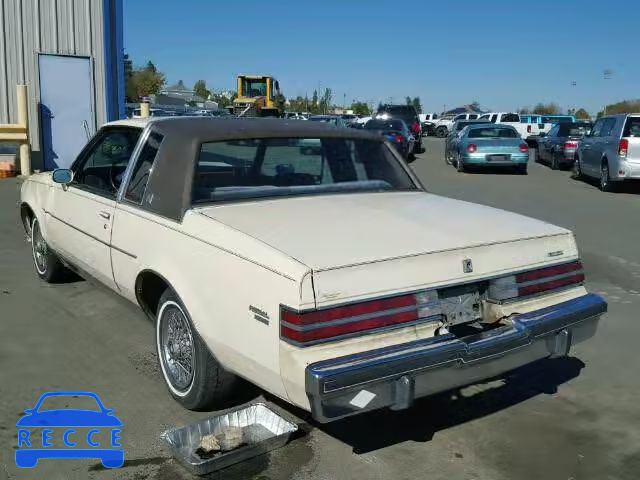 1984 BUICK REGAL LIMI 1G4AM47A0EH550866 Bild 2