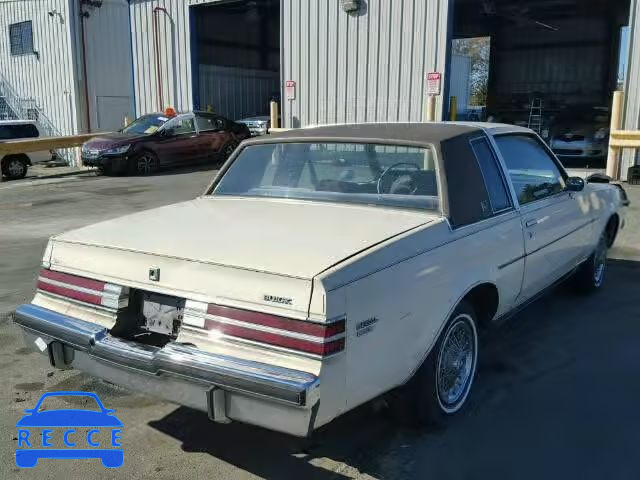 1984 BUICK REGAL LIMI 1G4AM47A0EH550866 зображення 3