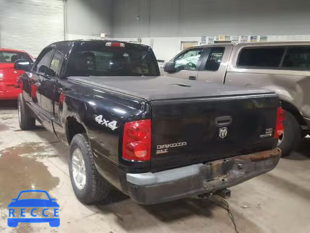 2005 DODGE DAKOTA SLT 1D7HW42N05S276052 image 2