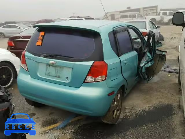 2006 CHEVROLET AVEO KL1TD66646B517760 зображення 3