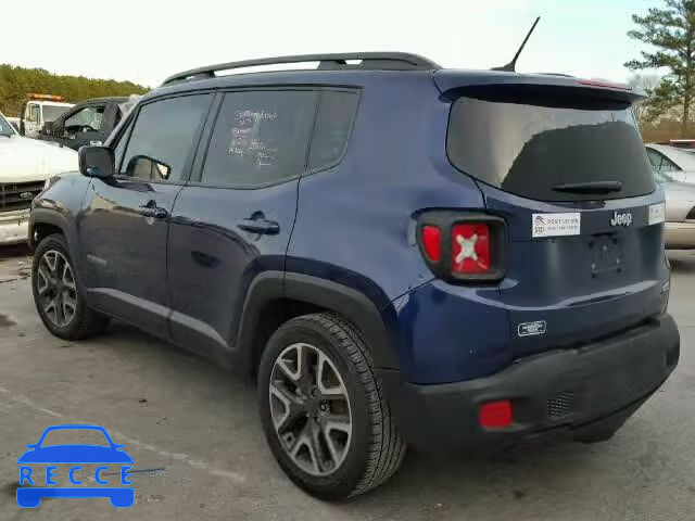 2016 JEEP RENEGADE L ZACCJABT3GPD36849 image 2