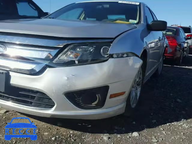 2011 FORD FUSION S 3FAHP0GA7BR337643 зображення 9