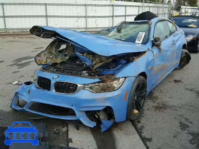 2015 BMW M4 WBS3R9C59FK330580 image 1