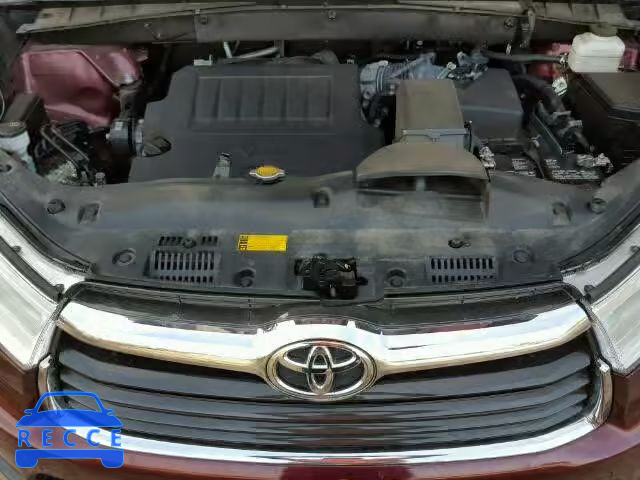 2014 TOYOTA HIGHLANDER 5TDKKRFHXES009605 image 6