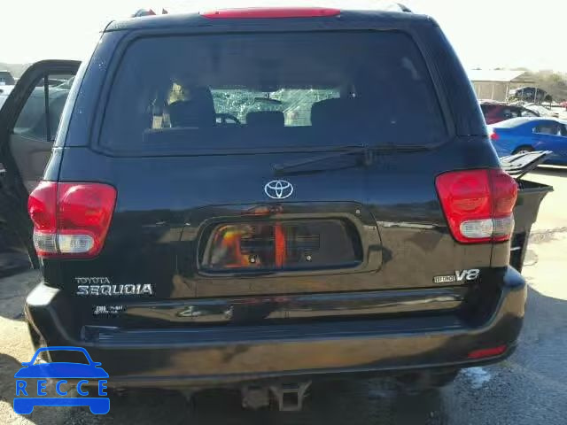 2007 TOYOTA SEQUOIA SR 5TDZT34A07S287320 зображення 9