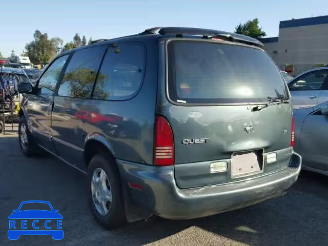 1996 NISSAN QUEST XE/G 4N2DN11W3TD822491 зображення 2