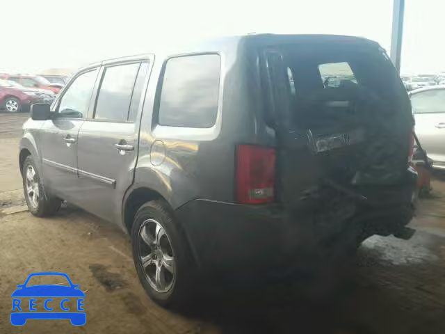 2012 HONDA PILOT EXLN 5FNYF4H72CB013039 image 2