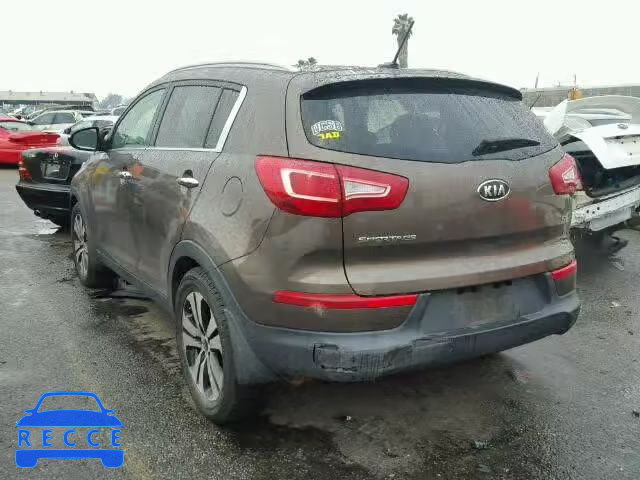 2011 KIA SPORTAGE E KNDPC3A23B7144868 image 2