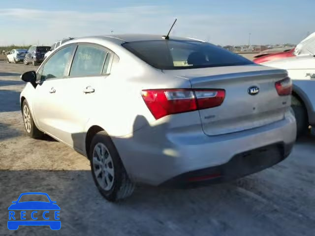 2015 KIA RIO LX KNADM4A33F6440285 image 2