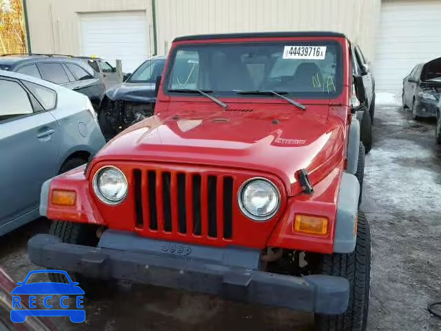 1998 JEEP WRANGLER S 1J4FY29P7WP765635 image 8