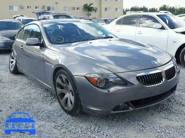 2007 BMW 650I WBAEH13547CR52811 зображення 0