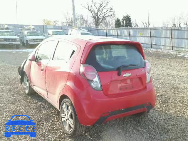 2013 CHEVROLET SPARK LS KL8CB6S96DC508444 зображення 2