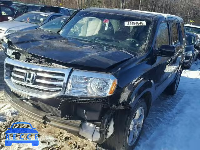 2014 HONDA PILOT EXL 5FNYF4H57EB020473 image 1