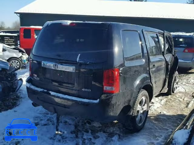 2014 HONDA PILOT EXL 5FNYF4H57EB020473 image 3