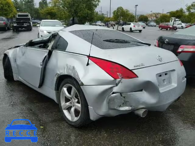 2008 NISSAN 350Z JN1BZ34E68M751262 image 2